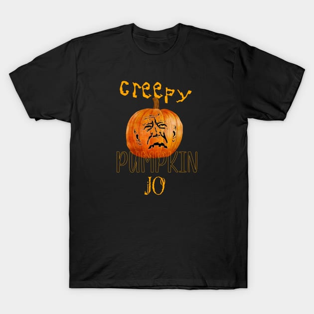 Halloween, Cpreepy Pumpin Jo T-Shirt by KZK101